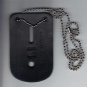 Generic Badge Neck Holder with beaded chain (Badges Not Included)