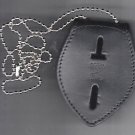 Generic Teardrop Police or Fire Badge Belt Clip/Neck Hanger (Badges Not Included