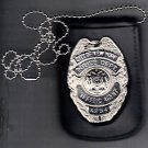 NYPD-Style Traffic Agent Shield/ID Card Neck Holder (Badge/ID Card Not Included) NYPD-Style Traffic Agent Shield/ID Card Neck Holder (Badge/ID Card Not Included)