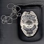 NYPD-Style Traffic Agent Shield/ID Card Neck Holder (Badge/ID Card Not Included)