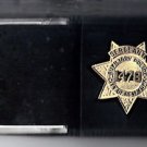 NYPD-Auxiliary Style 7-Point Star Bi-Fold Money Wallet (badge NOT included)