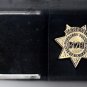 NYPD-Auxiliary Style 7-Point Star Bi-Fold Money Wallet (badge NOT included)