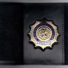 Nassau County (NY) Police Lieutenant Snap Wallet (Badge Not Included)