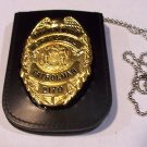 NYPD-Style School Safety Shield/ID Card Neck Holder (Badge/ID Card Not Included)