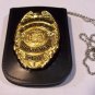 NYPD-Style School Safety Shield/ID Card Neck Holder (Badge/ID Card Not Included)