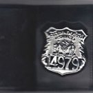 NYPD-Style-Officer Badge Cut-Out Shield/ID Hook/Loop Wallet (Badge Not Included) NYPD-Style-Officer Badge Cut-Out Shield/ID Hook/Loop Wallet (Badge Not Included)