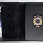 NYPD-Style-Captain Plain Mini Badge Wallet (mini Badge Included)