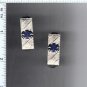 Emergency Medical Service - Lieutenant Epaulet Brass Set of 2 - Silver Plated