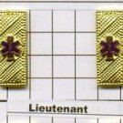 Emergency Medical Service - Lieutenant Collar Brass - Gold Plated - set of 2