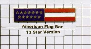 Sheriff's Department - American Flag Citation Bar (pin back)