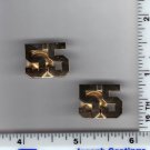 THIRD WATCH Television Show - New York City 55th Precinct Collar Brass Set