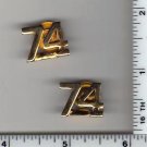 LAW & ORDER SVU Television Show - NYC 74th Precinct Gold Collar Brass Set