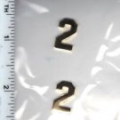 MYSTERIES OF LAURA Television Show - NYC 2nd Precinct Gold Collar Brass Set