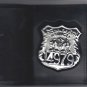 NY/NJ-Style-Officer Badge CutOut Shield/ID Hook/Loop Wallet (Badge Not Included)