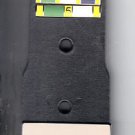 TV/Movie Prop Leather Police Badge Backer w/2 Citation Bars & Blank Nameplate