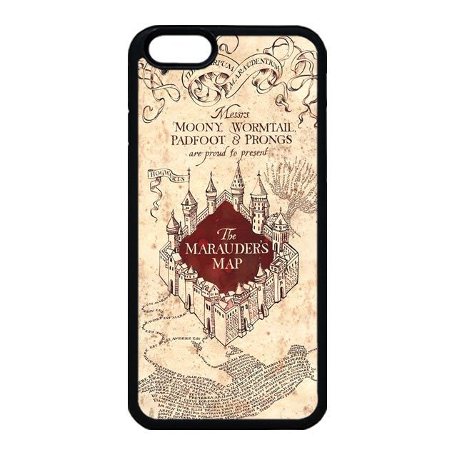Harry Potter Marauders Map iPhone 7 Case, iPhone 7s Case, iPhone 7 Plus Case