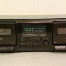 Sony Stereo Dual Double Cassette Deck Model TC-WE305  Metal Case