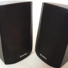 Pair of Black Boston Acoustics Micro 110x Tested works and looks Great