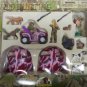 NIB New Ray WILD HUNTING PLAY SET 2 girls dogs ATV blinds turkey duck guns + NEW