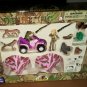 NIB New Ray WILD HUNTING PLAY SET 2 girls dogs ATV blinds turkey duck guns + NEW
