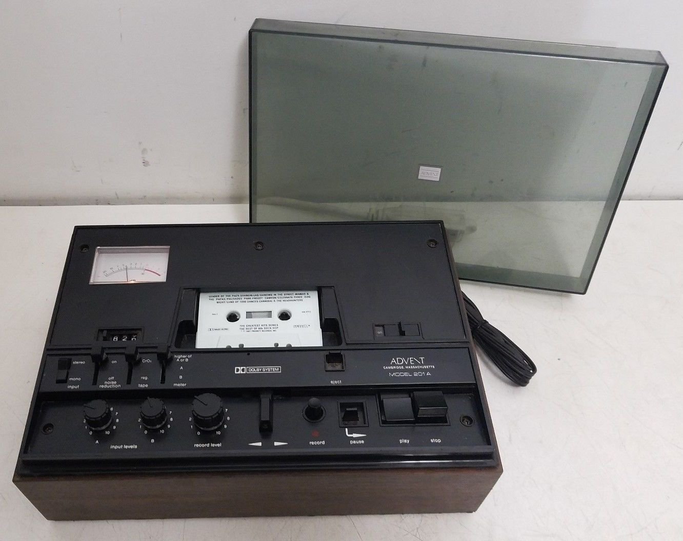 Advent Model 201A Cassette Tape Deck Player & Recorder - Works - Needs RWD Belt