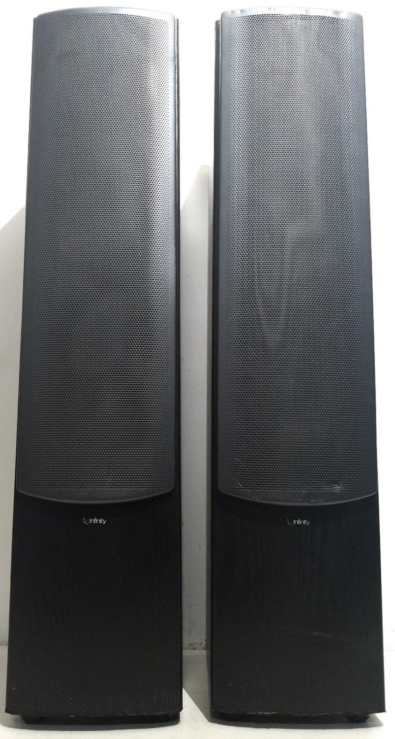 Infinity Beta 50 Tower Speakers, Pair All Black SEE VIDEO DEMO
