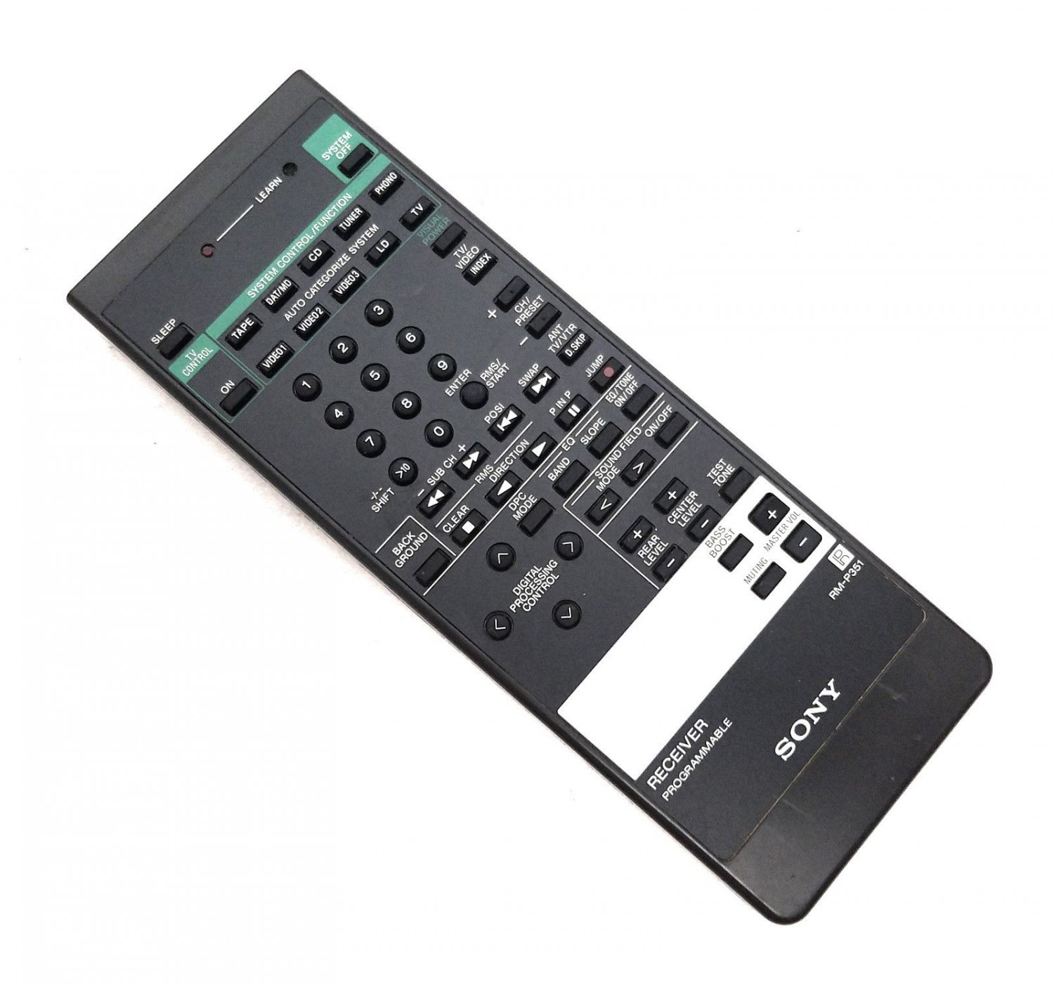 Sony RM-P351 Remote Control Receiver - RMP351, RMU251, STR965, STRD0965, STRD96