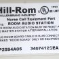 Hill-ROM P2594A05 Hill Rom Room Audio Station Nurse Call Equipment