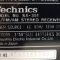 Vintage Technics Quartz Synthesizer TV AM FM Stereo Receiver SA-351