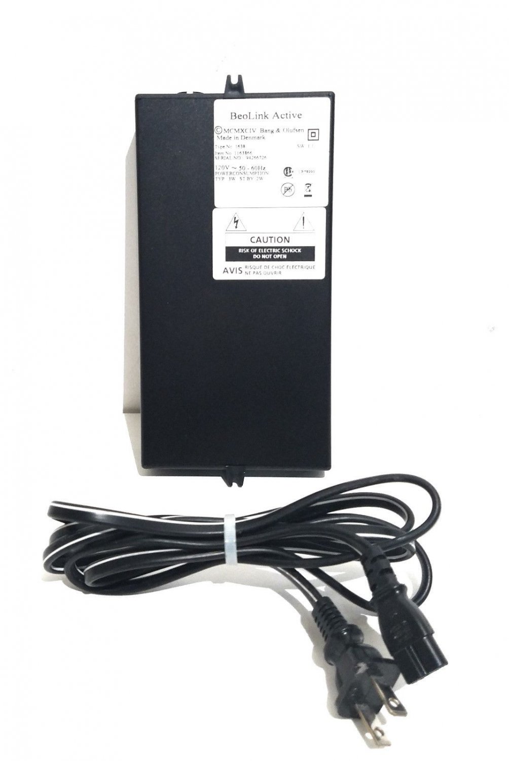Bang & Olufsen Beolink Active Converter w Power Cord Type 1638 - Works Perfect