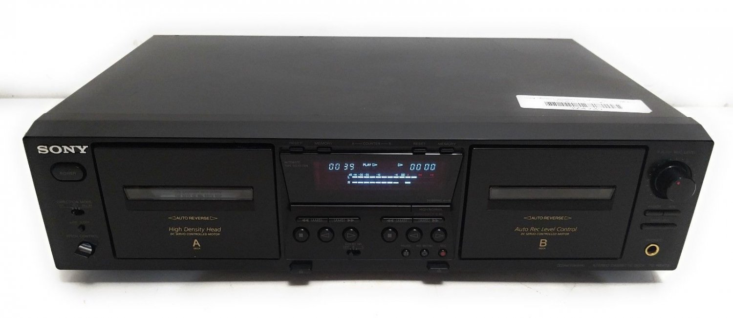SONY TC-WE475 Dual Stereo Cassette Deck DC Servo High Density