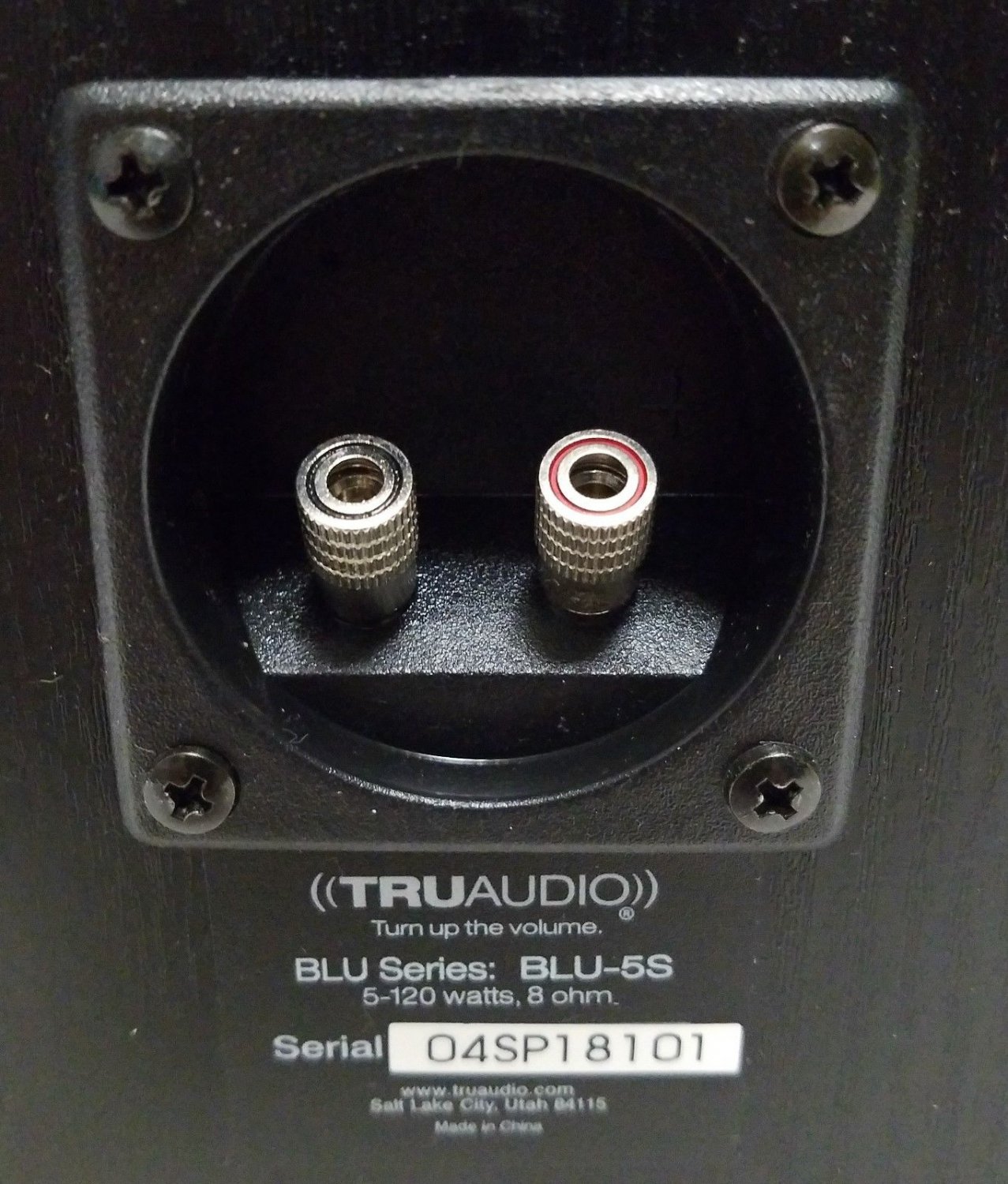 TruAudio BLU-5S - Single Bookshelf Speaker 5-120 Watts 8 Ohms