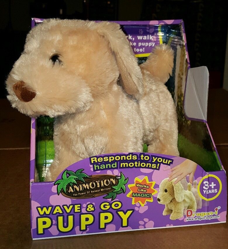 Dragon-i Animotion Wave & Go Puppy Motion Responding Toy