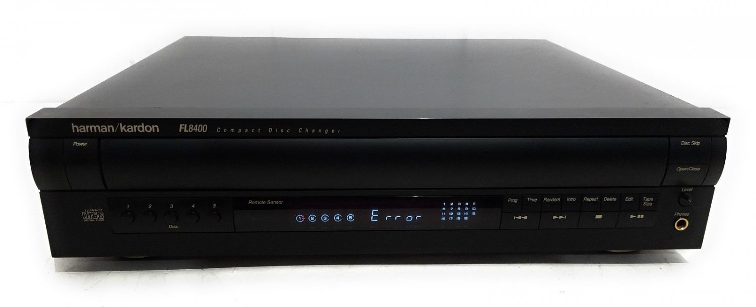Harman Kardon FL8400 Compact Disc Changer 5 Cd Player - READ