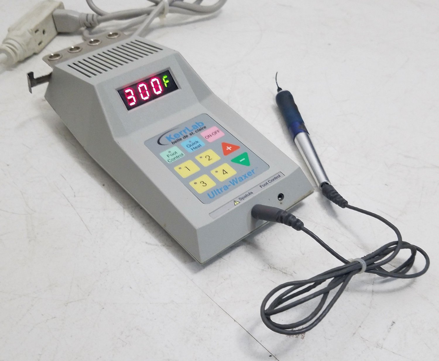 Kerr Belle de St Claire Dental/Jewelry Electric UltraWaxer 172141 W/ Pen