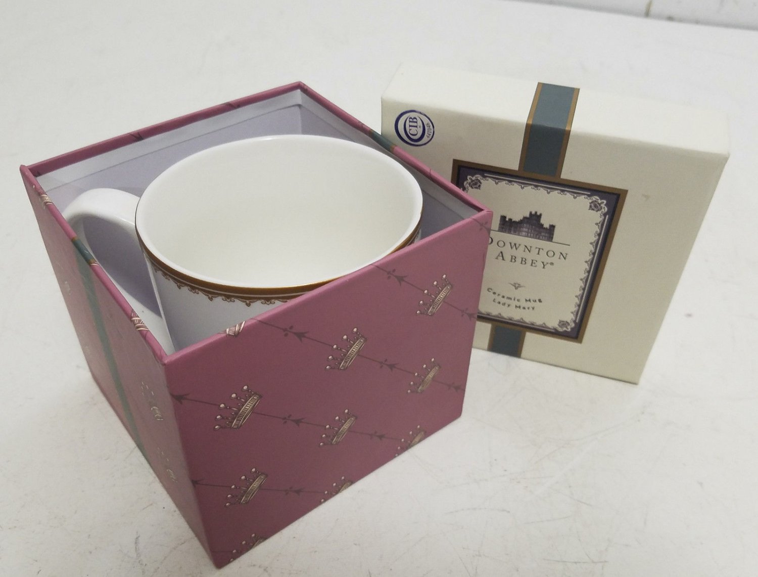 Downtown Abbey Ceramic Mug Lady Mary opened and never used