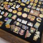 Olympic Enamel Pin Assorted Collection - Most Pins are 1984 Los Angeles & Case