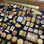 Olympic Enamel Pin Assorted Collection - Most Pins are 1984 Los Angeles & Case