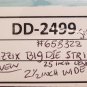 Sizzix Fabi Edition Shape-Cutting Die 2.5" Strips Bigz XL 25" - New #658328