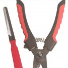 GuberHooch Professional Series Medium-Large Red Dog Nail Clippers with Nail File