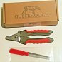 GuberHooch Professional Series Medium-Large Red Dog Nail Clippers with Nail File