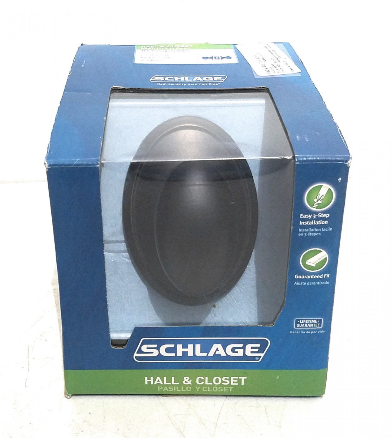 Schlage Hall and Closet Aged Bronze - NIB Knob w/ Lock Code F10 V SIE 716 WKF