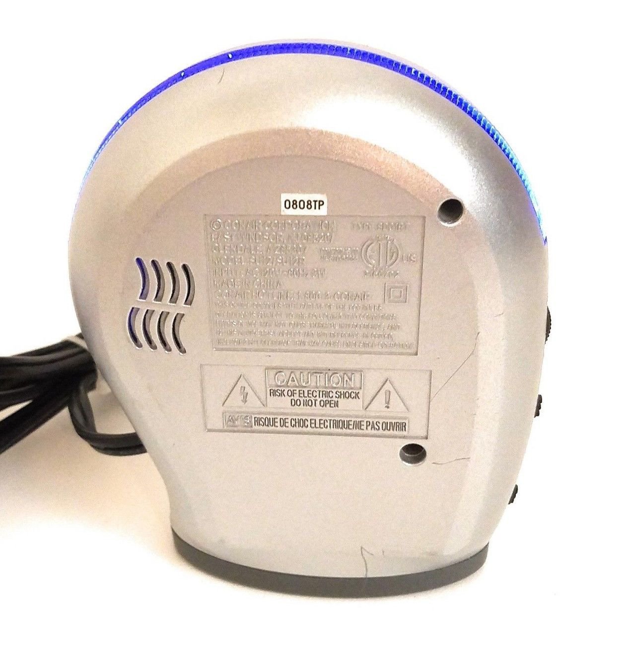 Conair Sleep Therapy Machine 10 Soothing Sounds White Noise SD01RT