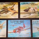 Squadron Signal Aircraft Books - Lot of (5)  #'s 1017, 1015, 1009, 1019, 1011