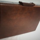 Samsonite Hard Briefcase Brown Classic 100 Vintage Hard Shell Case Lock