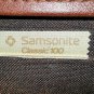 Samsonite Hard Briefcase Brown Classic 100 Vintage Hard Shell Case Lock