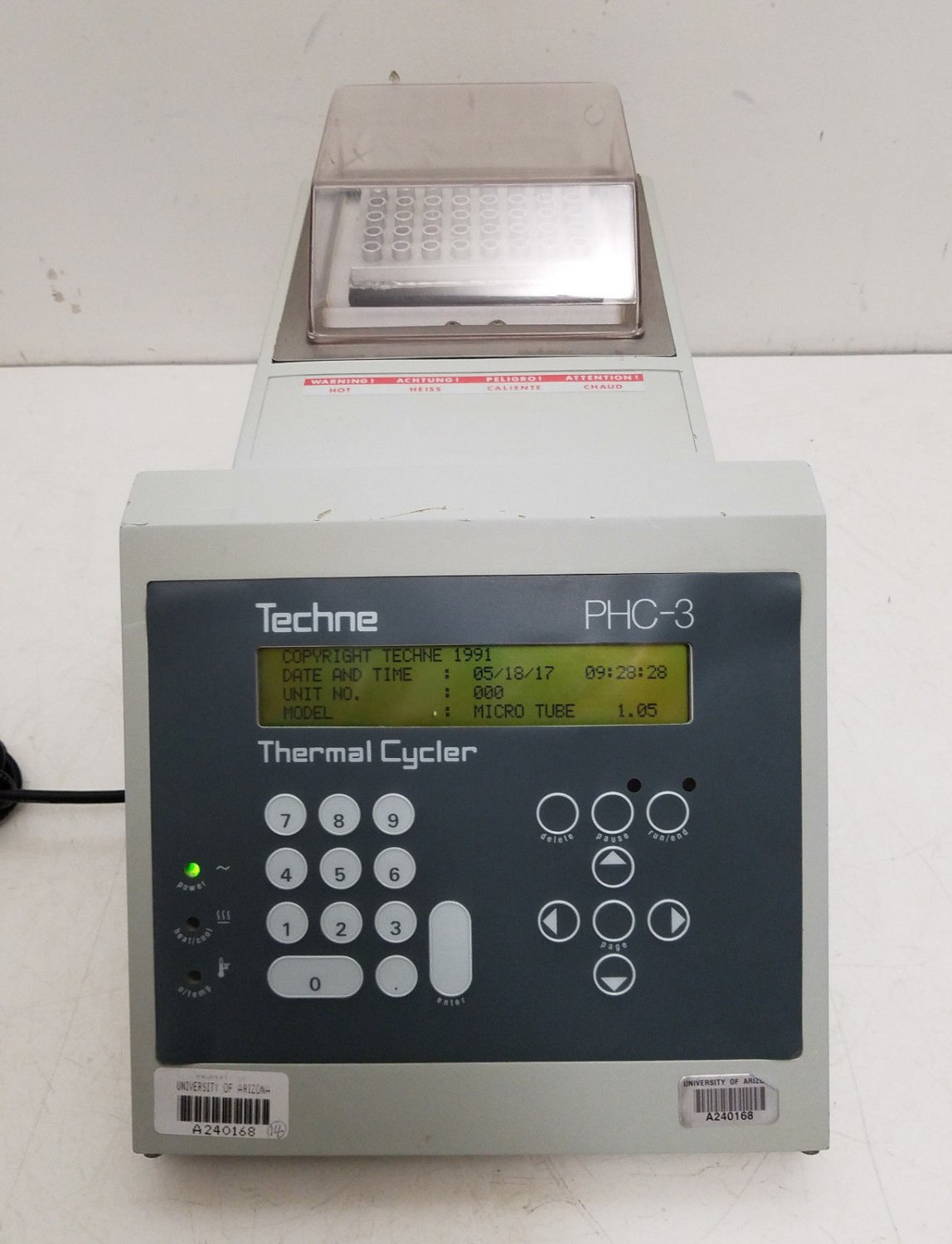 Techne PHC-3 Thermal Cycler Thermo PCR DNA