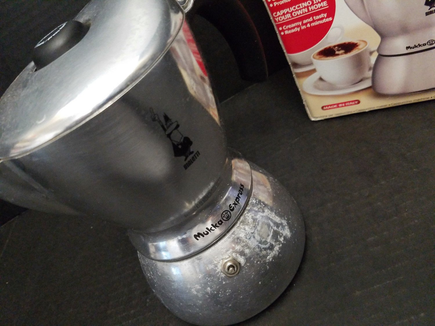 Bialetti Mukka Express F42 2 Cup Cappuccino Maker - With Box