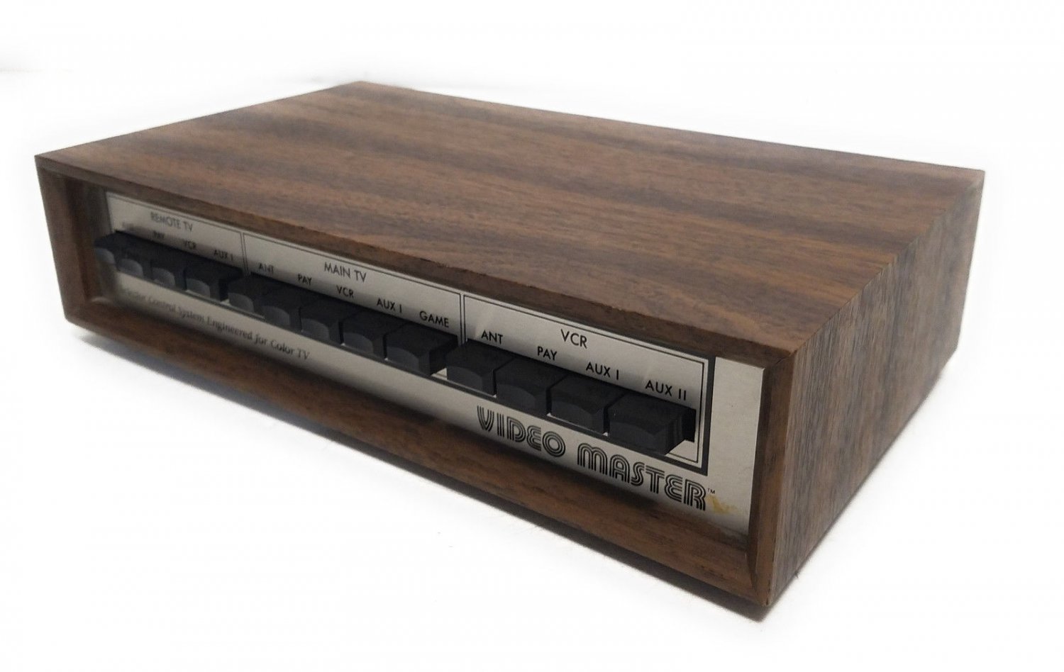 Vintage Mr Video Master Selector Control System for Color TV