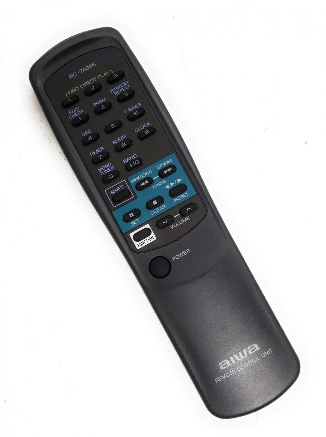 AIWA RC-7AS06 Original Remote Control - Working Condition!